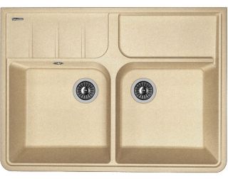 Кухонная мойка Florentina Вилладжио песочный